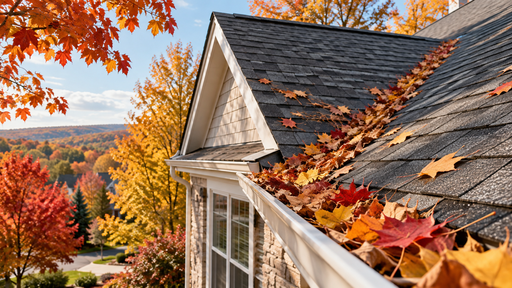 Those Fall Leaves Could Be Hurting Your Roof